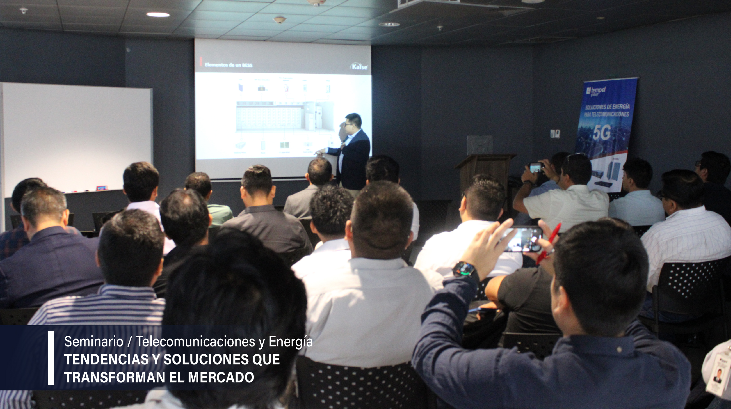 Seminario de Telecomunicaciones y Energía | Tendencias y Soluciones que Transforman el Mercado