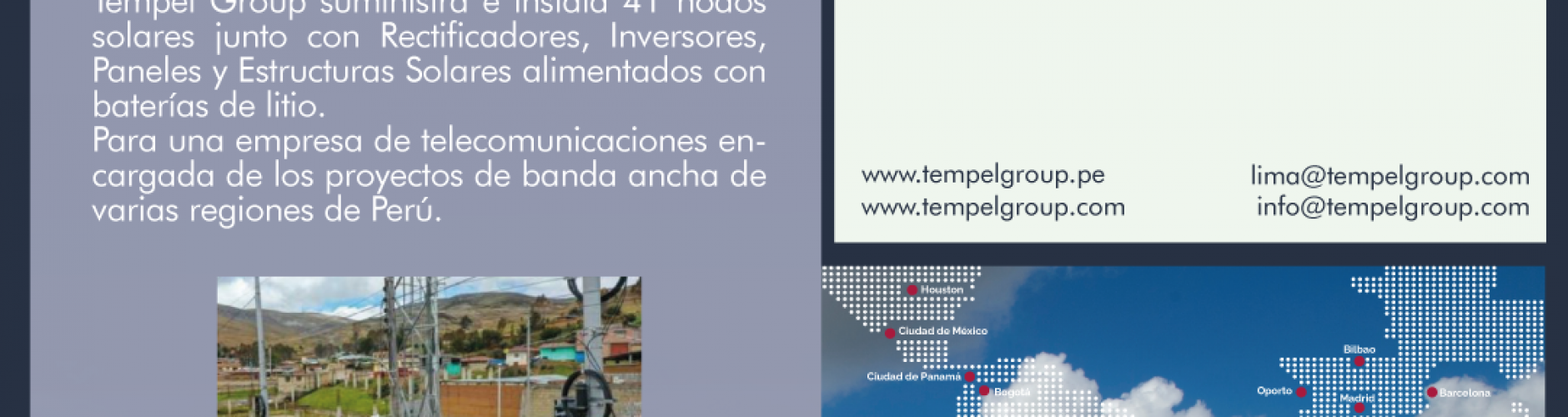 ALIMENTACIÓN DE ESTACIONES REPETIDORAS